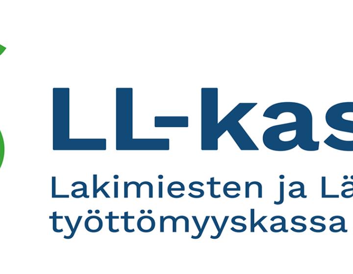 Lääkärien ja lakimiesten työttömyyskassan logo