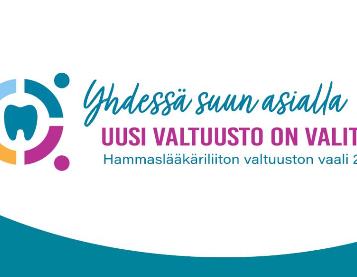 Valtuuston vaalit 2024, banneri, uusi valtuusto valittu