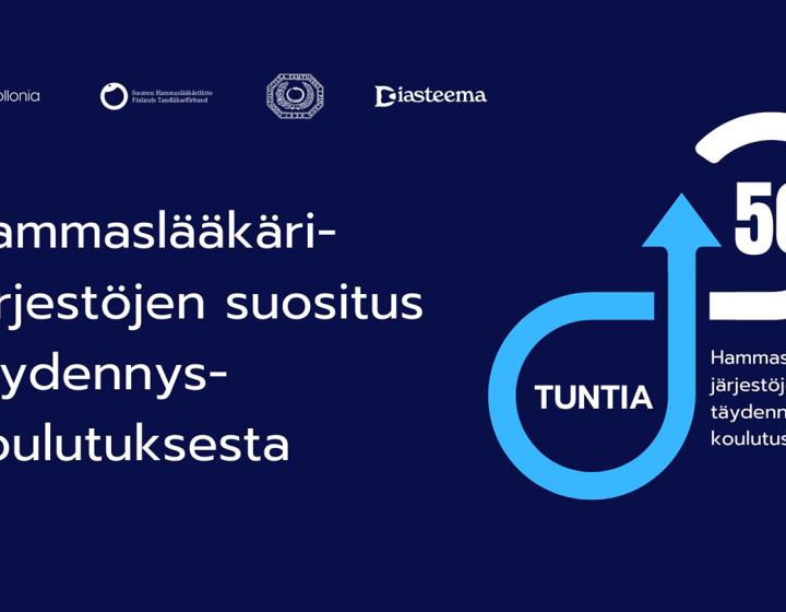 Hammaslääkärijärjestöjen täydennyskoulutussuosituksen tunnus